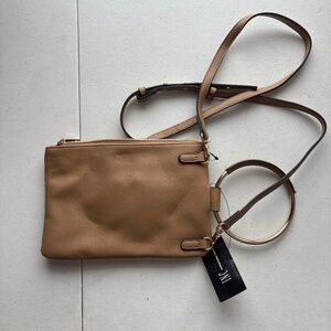INC brown hand bag